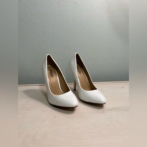 Charolette Russe White Heels